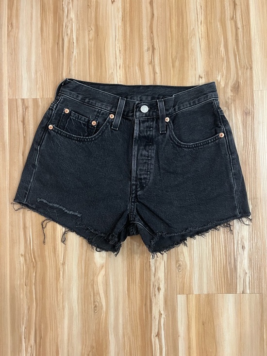 Levi's Pants - Levi’s High-Rise Black Denim Cutoff Shorts